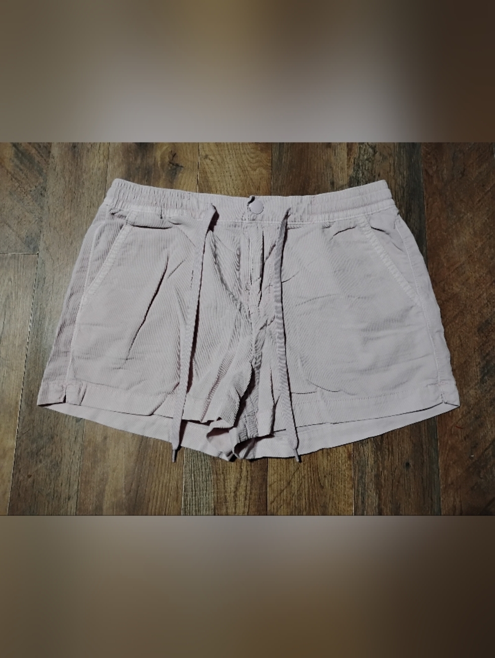 American Eagle Outfitters EUC Light Blush Drawstring Shorts Women's Size: S